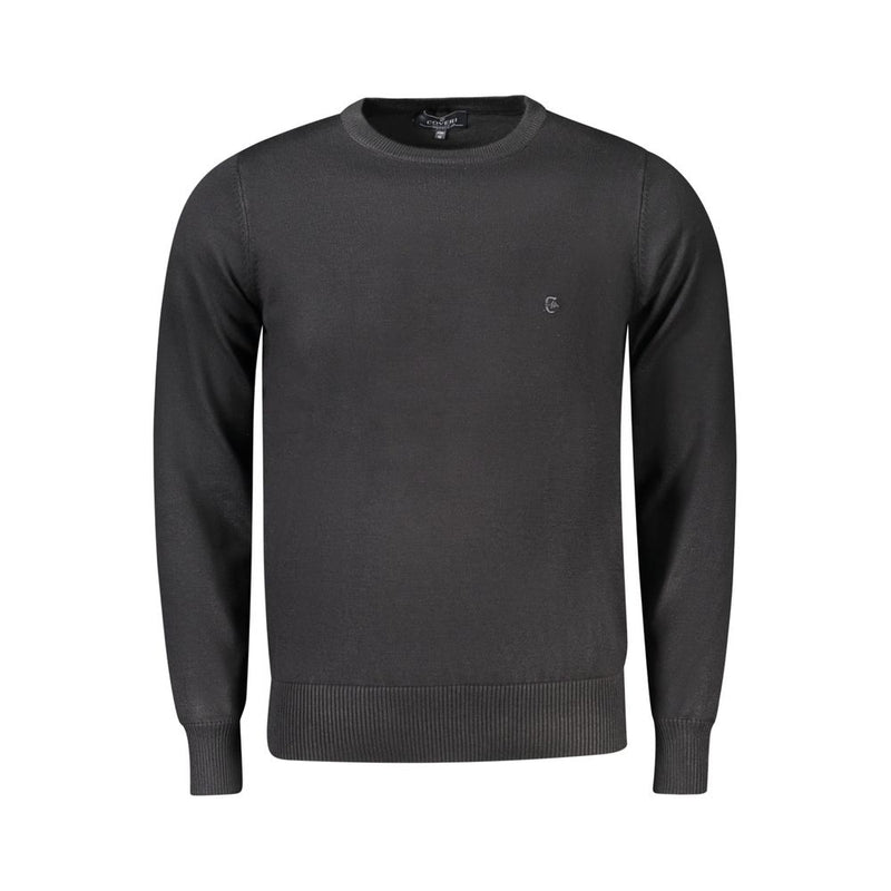 Black Nylon Sweater