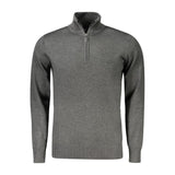 Gray Nylon Sweater