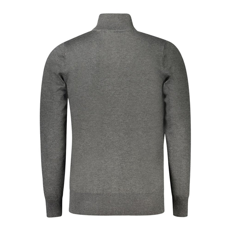 Gray Nylon Sweater