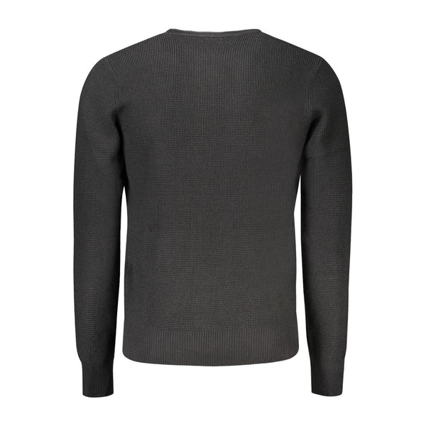 Black Nylon Sweater