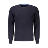 Blue Nylon Sweater