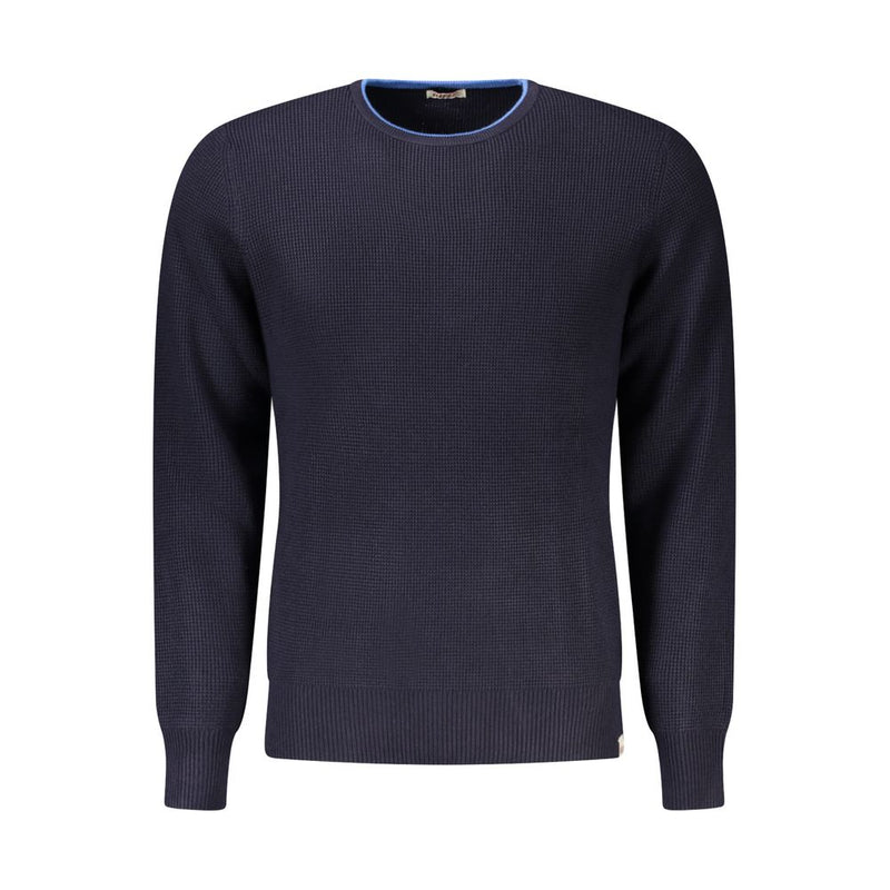 Blue Nylon Sweater