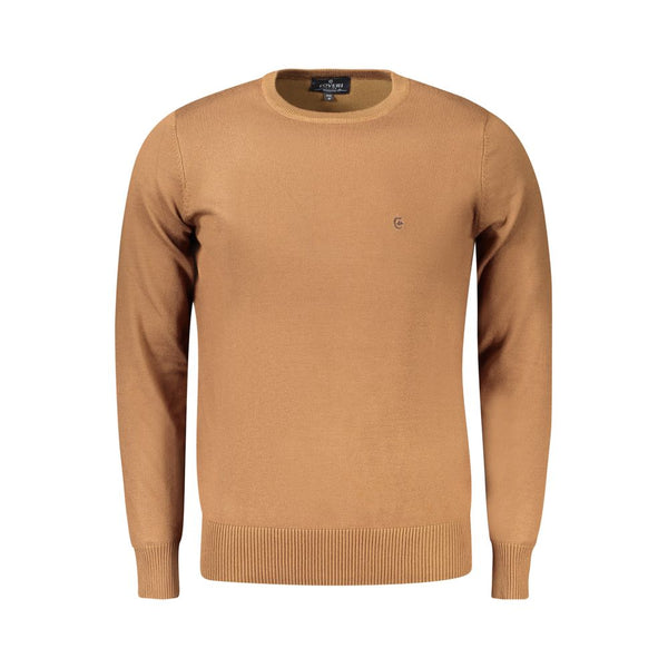 Brown Nylon Sweater