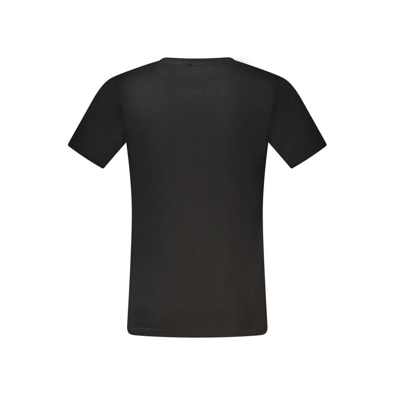 Black Cotton T-Shirt