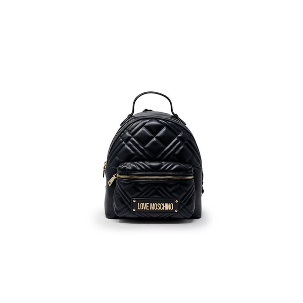 Black Polyethylene Backpack