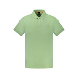 Green Cotton Polo Shirt