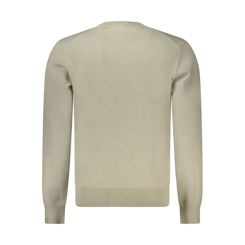 Beige Cotton Sweater