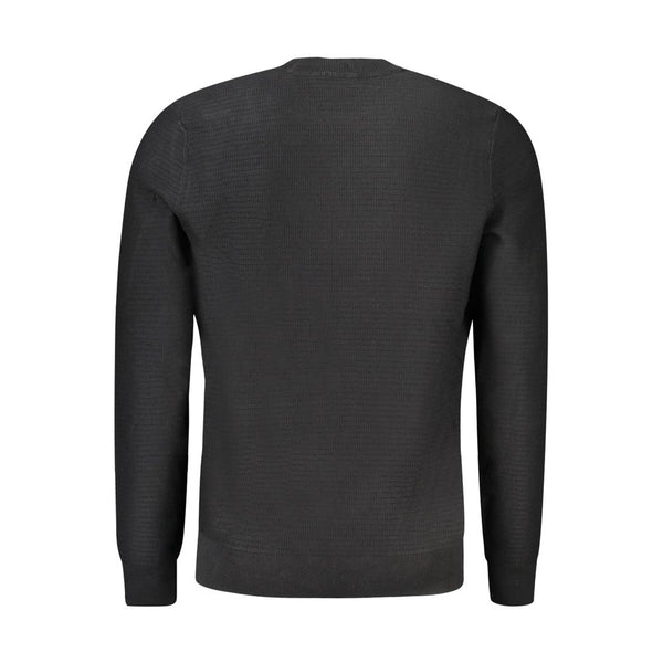 Black Cotton Sweater