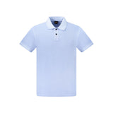 Light Blue Cotton Polo Shirt