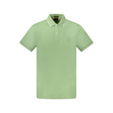 Green Cotton Polo Shirt