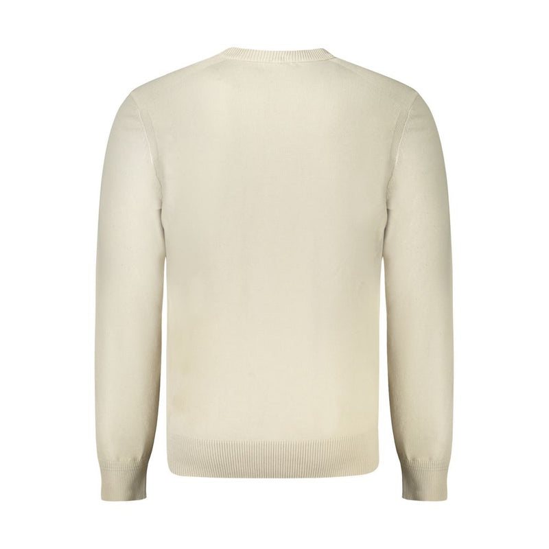 Beige Cotton Sweater