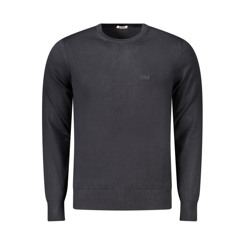 Black Nylon Sweater