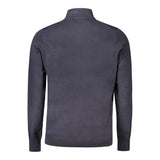 Blue Polyester Sweater