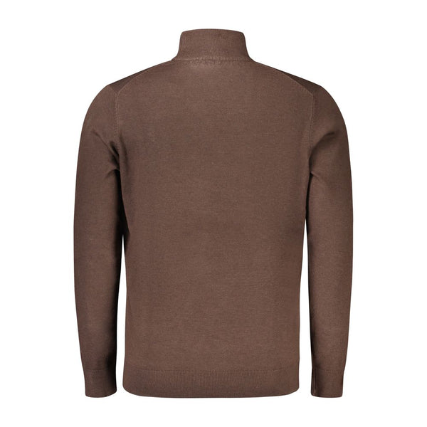 Brown Polyester Sweater