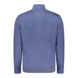 Blue Polyester Sweater