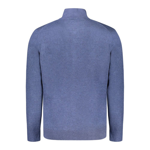 Blue Polyester Sweater