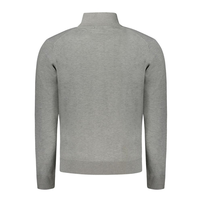 Gray Polyester Sweater