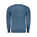 Blue Nylon Sweater