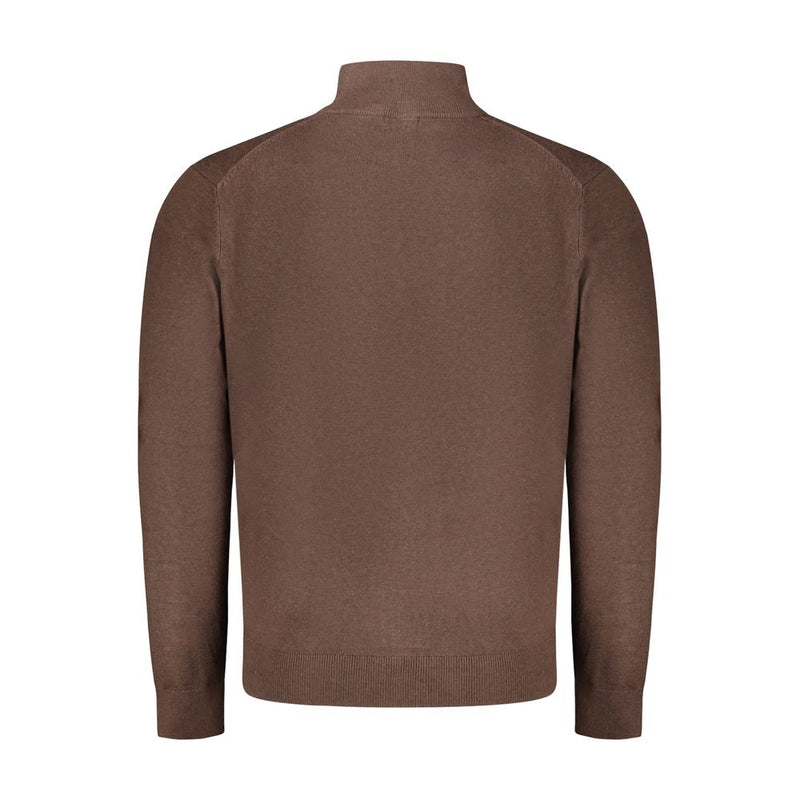 Brown Polyester Sweater