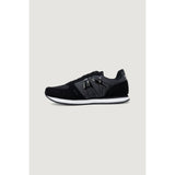 Black Polyester Sneaker