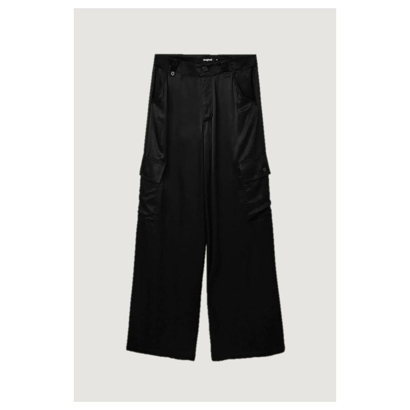 Black Viscose Jeans & Pant