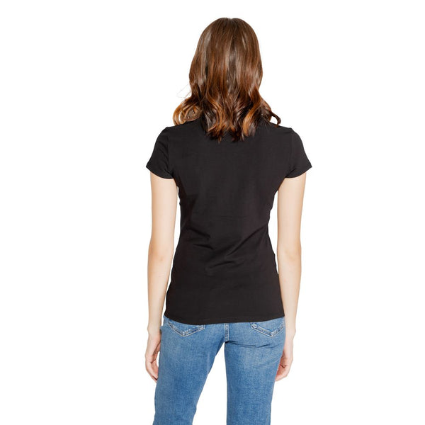 Black Cotton Tops & T-Shirt