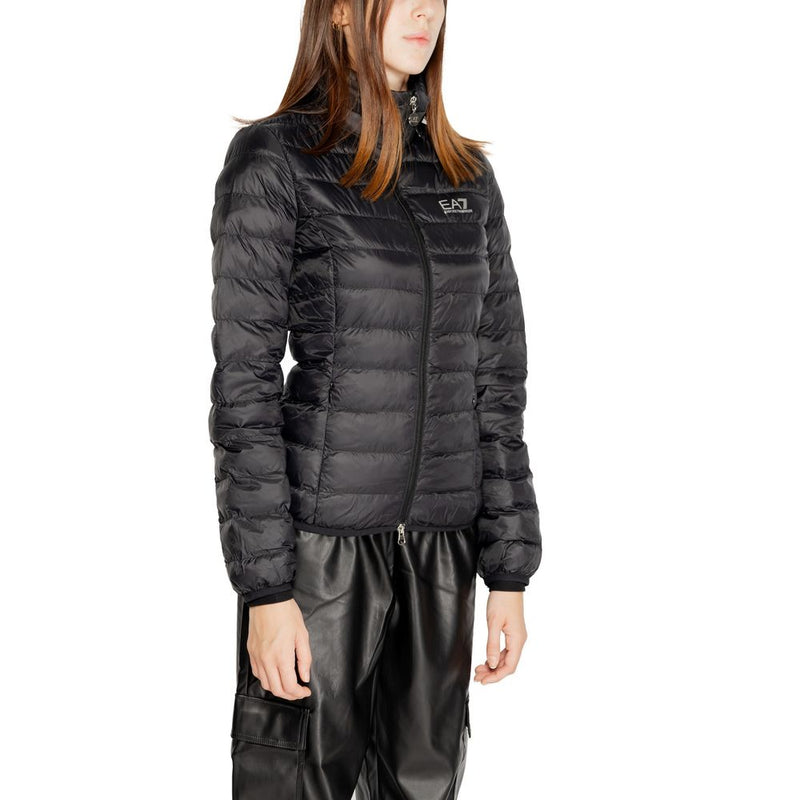 Black Polyamide Jackets & Coat