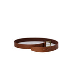 Beige Leather Belt