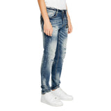 Blue Cotton Jeans & Pant