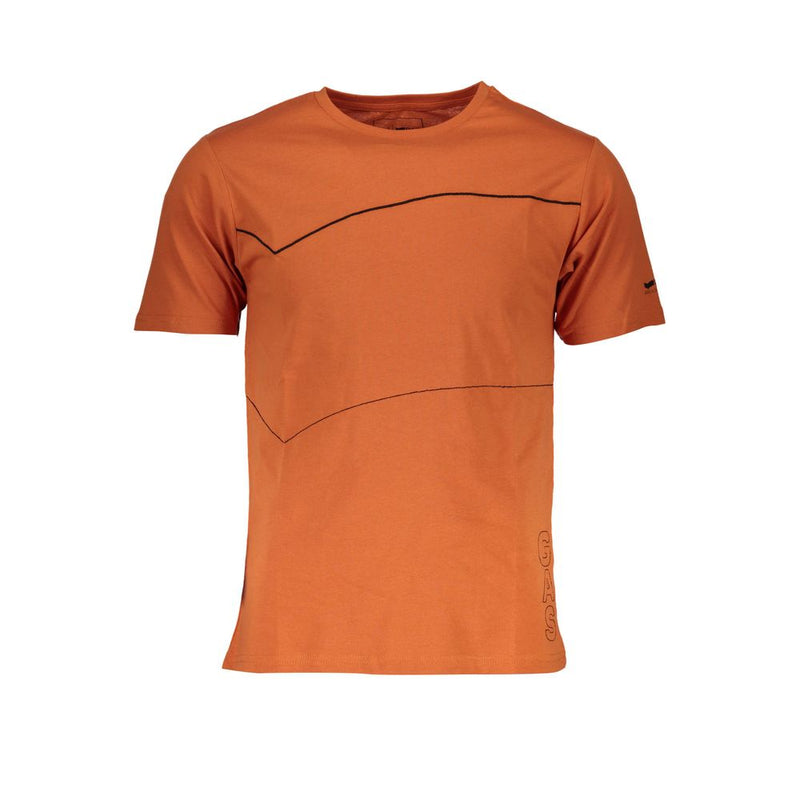 Orange Cotton T-Shirt