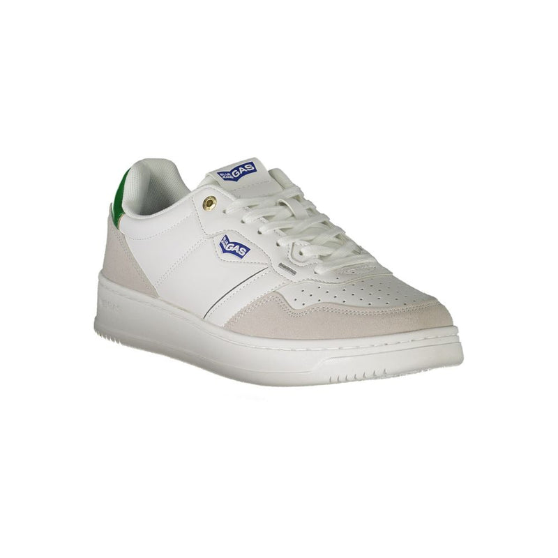 White Polyester Sneaker