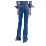 Blue Cotton Jeans & Pant