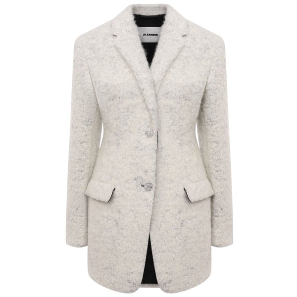 White Alpaca Jackets & Coat