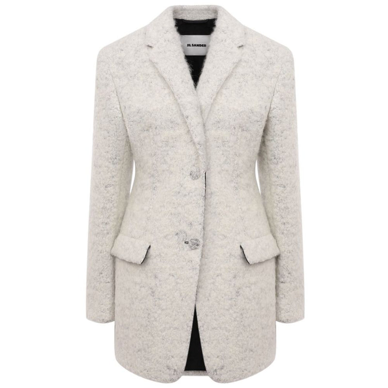 White Alpaca Jackets & Coat