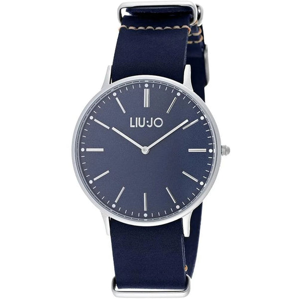 Blue Leather Watch