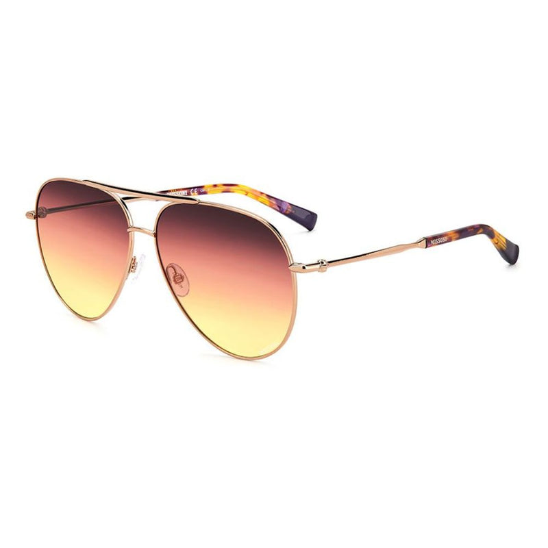 Gold Metal Sunglasses