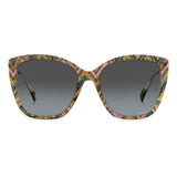 Multicolor Metal Sunglasses