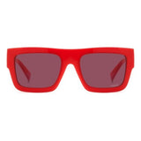 Red Plastic Sunglasses