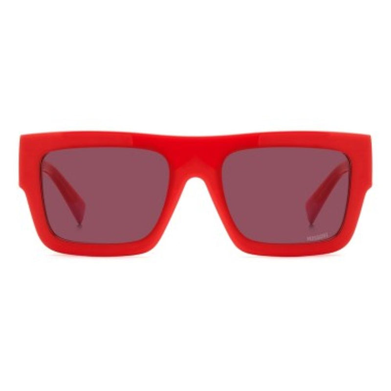 Red Plastic Sunglasses