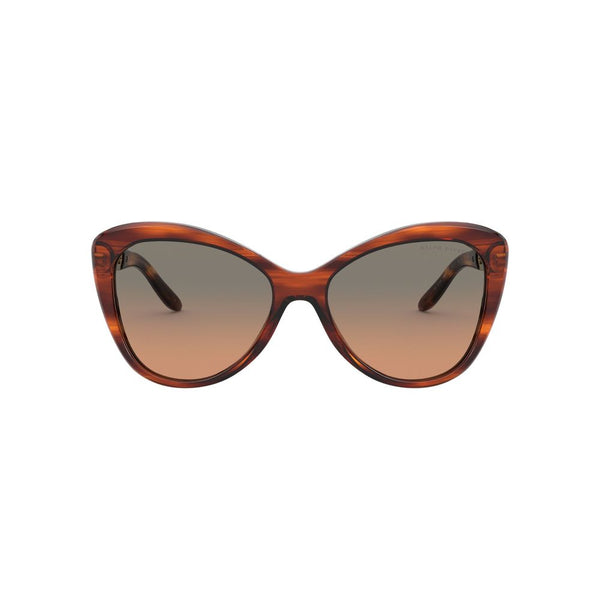 Brown Metal Sunglasses