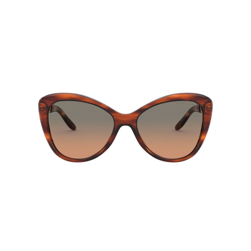 Brown Metal Sunglasses