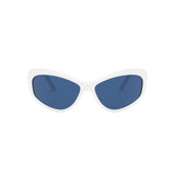 White Resin Sunglasses