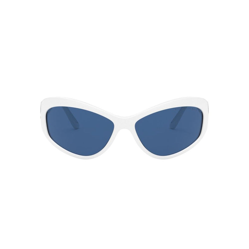 White Resin Sunglasses