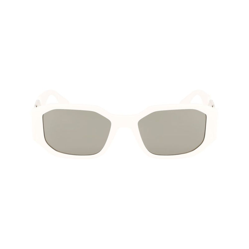 White Injected Sunglasses