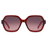 Red Acetate Sunglasses