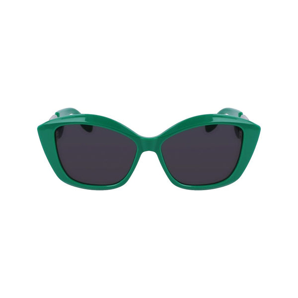 Green Injected Sunglasses