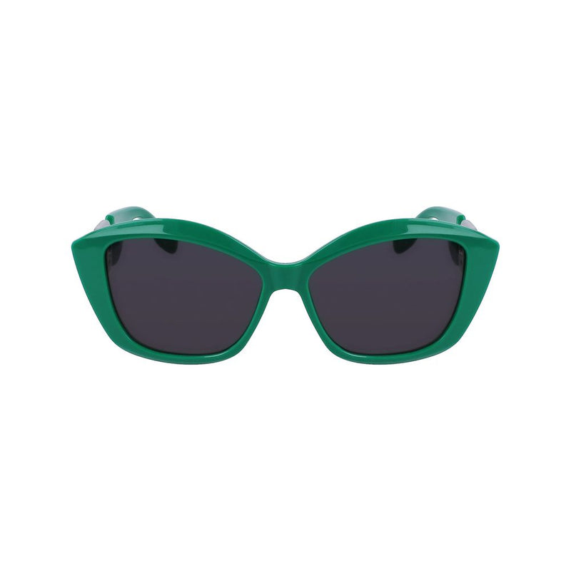 Green Injected Sunglasses