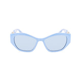 Blue Injected Sunglasses