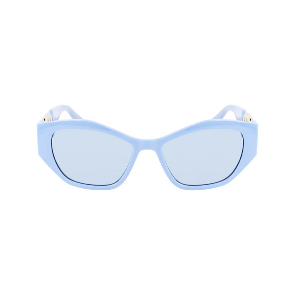 Blue Injected Sunglasses