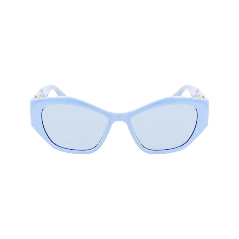 Blue Injected Sunglasses